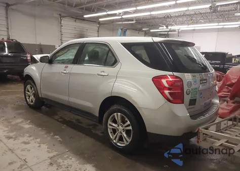 2017 Chevrolet Equinox Ls из США, поврежденный, VIN 2GNALBEK0H1509000